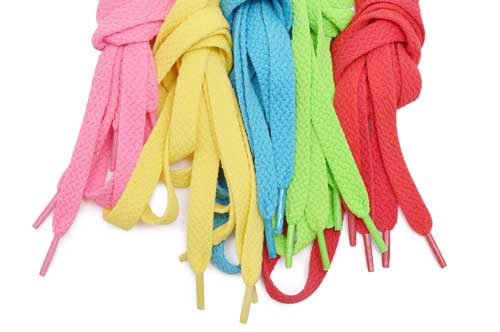 Colored Shoelaces